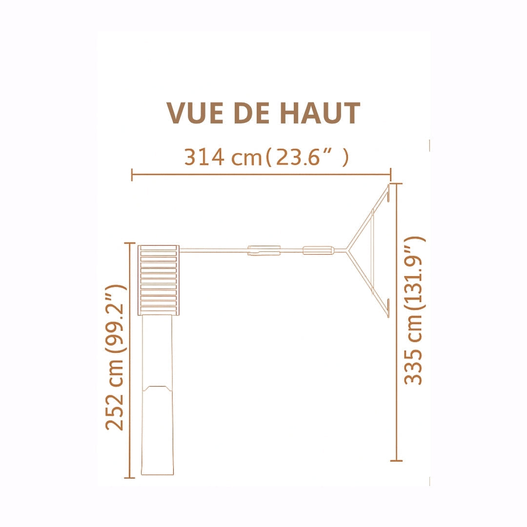 Balançoire double avec Toboggan et Echelle d’escalade – Enfant 3-8 ans - Aire de jeux Montessori sécurité & joie au jardin - Livraison Octobre 2025