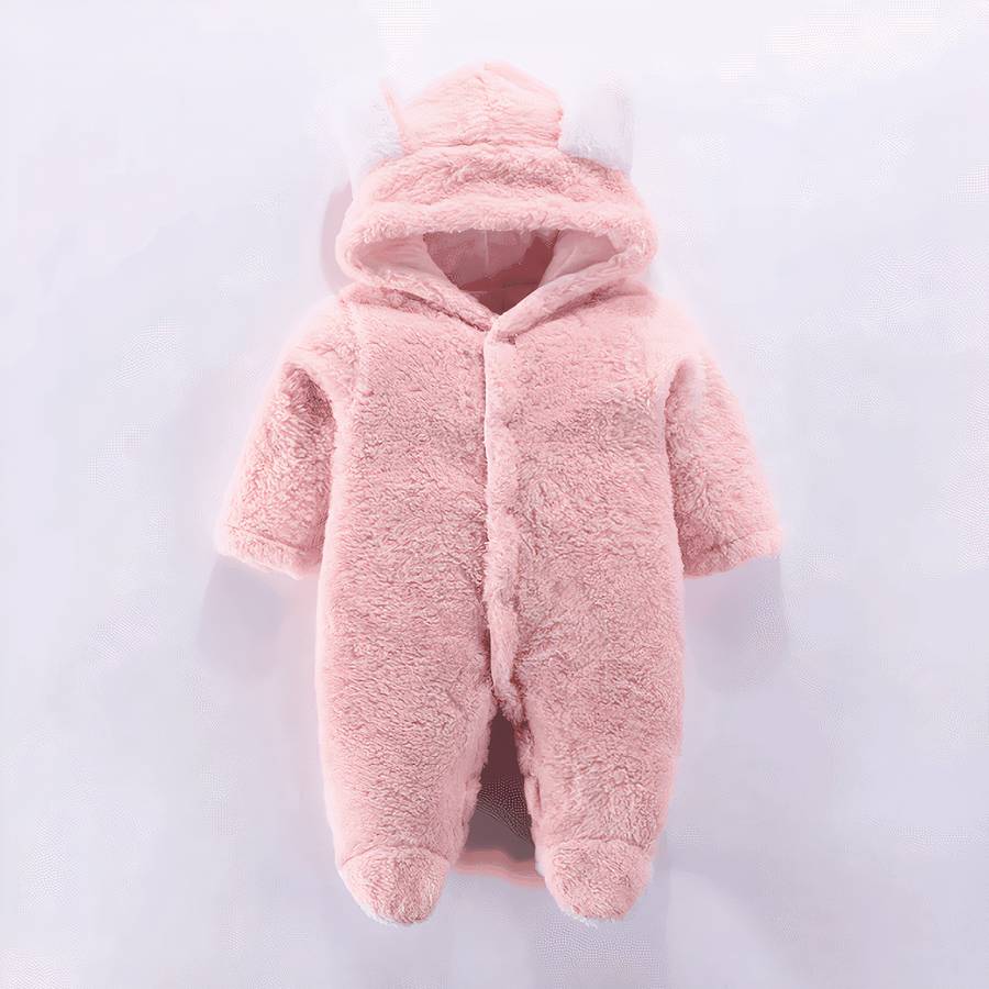 Grenouillère en flanelle pour bébé
