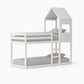 Lit cabane superposé enfant 90 x 190 cm | 80 x 200 cm | 75 x 190 cm en bois massif