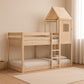 Lit cabane superposé enfant 90 x 190 cm | 80 x 200 cm | 75 x 190 cm en bois massif