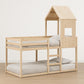 Lit cabane superposé enfant 90 x 190 cm | 80 x 200 cm | 75 x 190 cm en bois massif